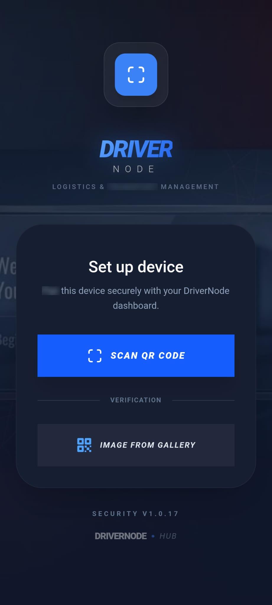 Geräte-Einrichtung per QR-Code